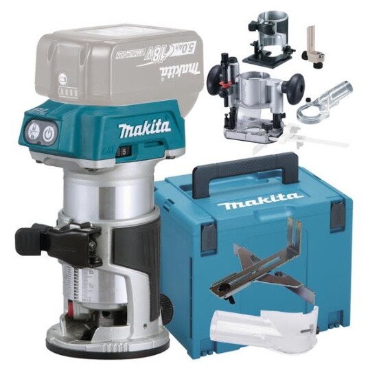 MAKITA OVERFRES DRT50ZJX5 18V 6/8MM