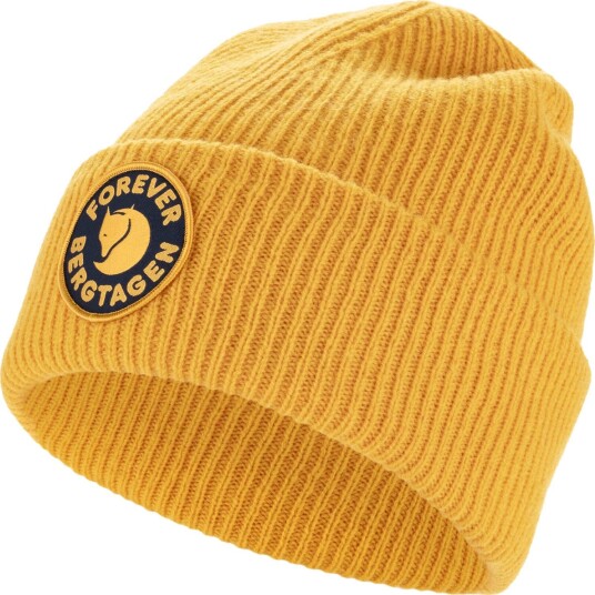 Fjellreven Fjellreven Bergtagen Forever Wool Beanie Mustard Yellow OneSize
