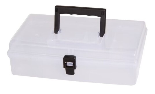 Oppbevaringsboks med håndtak 10 5 deler 245X150X8 5