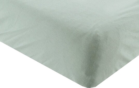 Nørgaard Madsens Stretchlaken 70x160 cm Støvblå Nørgaard Madsens 70x160 cm Laken