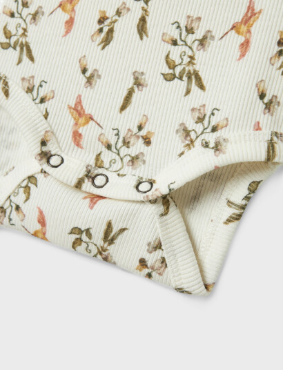 Lil"Atelier Nbflavo Evi Ss Slim Body Lil White 74