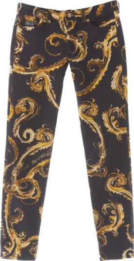 Versace Jeans Couture Dame Bukser Flerfarget W32, Versace Jeans Couture Dame Bukser Flerfarget W32,