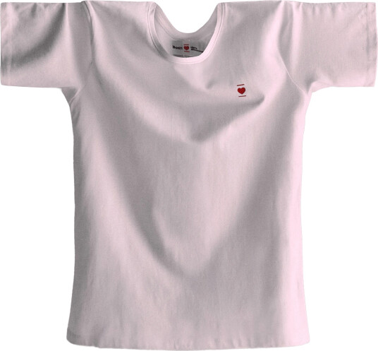 Enkel Studio Booztxhjerteforeningen Womens Boxy T Shirt   White   XS