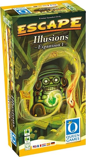 Queen Games Escape: Illusions Utvidelse Brettspill Engelsk 8+ År
