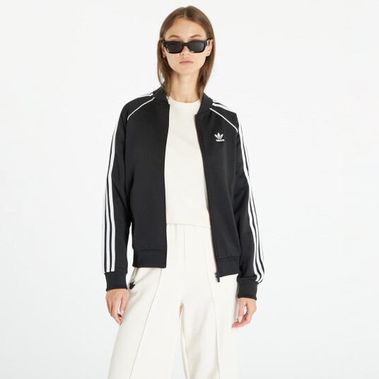 Adidas Originals Kardigan Sst Classic TT Svart Adidas Originals Kardigan Sst Classic TT Svart
