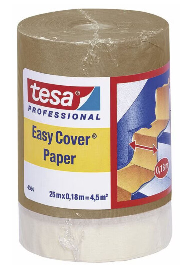 Selvfestende papir TESA (180 mm x 25 m)