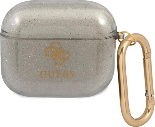 Guess Beskyttelsesetui Gua3ucg4gk Glitter Collection Til Airpods 3 Grå