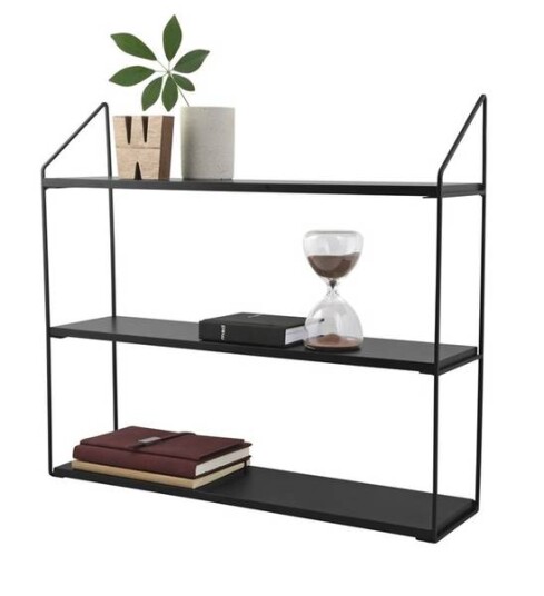 DAY VEGGHYLLE M/3HYLLER 60X15X54CM SORT