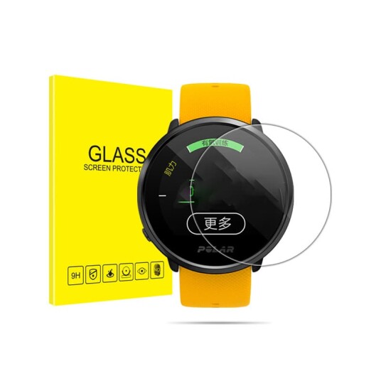 INF 2-pakning HD herdet glass skjermbeskytter for Polar Ignite 2