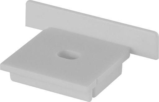 Ledvance endekappe for bred aluprofil 2 med hull 2 pk