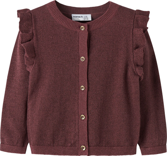 Name It Cardigan Strikk NmfAbinne Wild Ginger Name It 2 år (92) Cardigan Bordeaux Rød Name It Cardigan Strikk NmfAbinne Wild Ginger Name It 2 år (92) Cardigan Bordeaux Rød