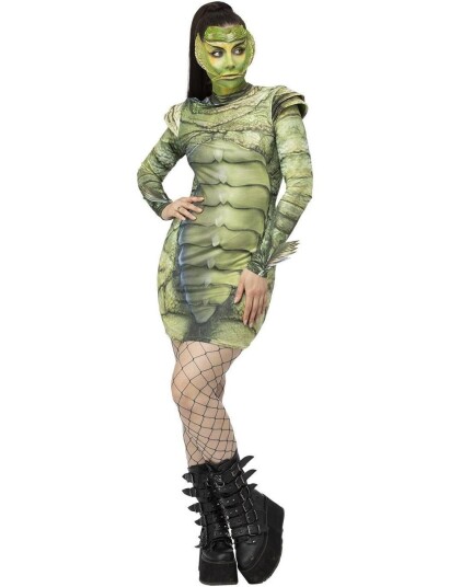 Creature of the Black Lagoon Lisensiert Kostyme til Dame Small
