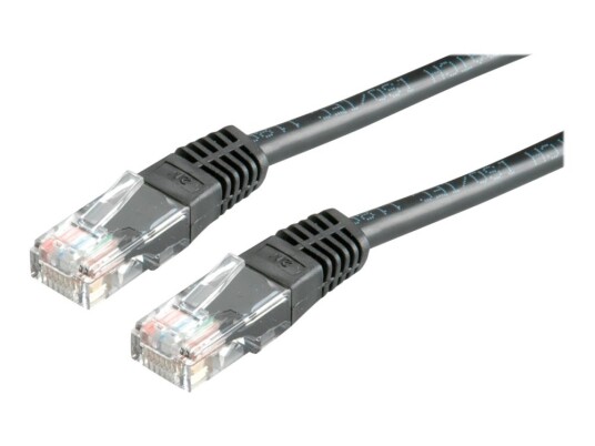 Roline Koblingskabel Rj-45 Hann Til Rj-45 Hann 3 M Utp Cat 5E Svart