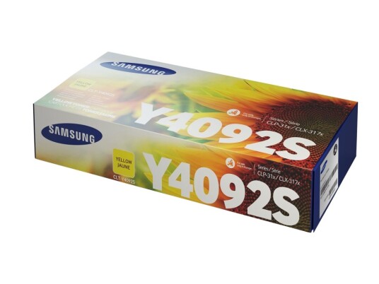 Samsung Clt-Y4092s - Gul - Original - Tonerpatron Su482a - For Samsung Clx-3170 Clx-3175 Clx-3176 Clx-4175