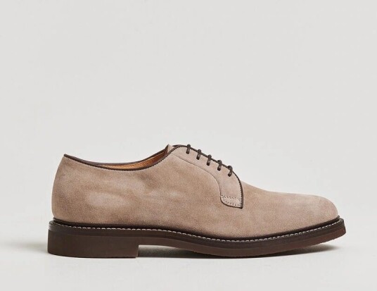 Brunello Cucinelli Plain Toe Derby Sand Brunello Cucinelli Plain Toe Derby Sand
