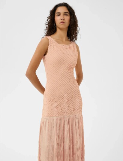 InWear Selmaiw Fest Long Dress   Pink   XXXL