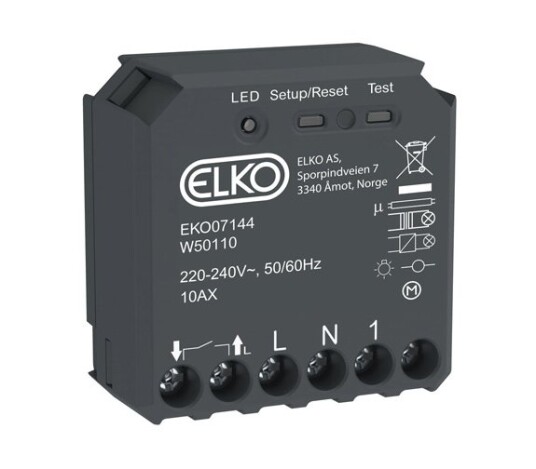 Elko SMARTRele puck 10AX - 4540041 Elko SMARTRele puck 10AX - 4540041
