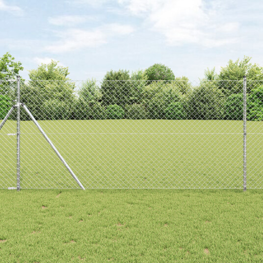 Kjettinggjerde 1,2x10 m Galvanisert stål Kjettinggjerde 1,2x10 m Galvanisert stål