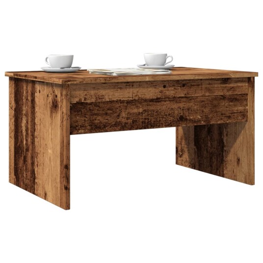 Salongbord gammelt tre 80x50,5x41,5 cm konstruert tre 8721158442390