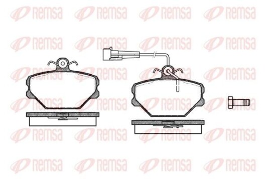 Bremseklosser REMSA 0264.02