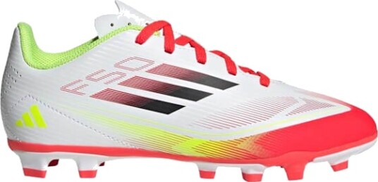 Adidas F50 Club FG/MG Junior Cloud White/Core Black/Solar Yellow 29