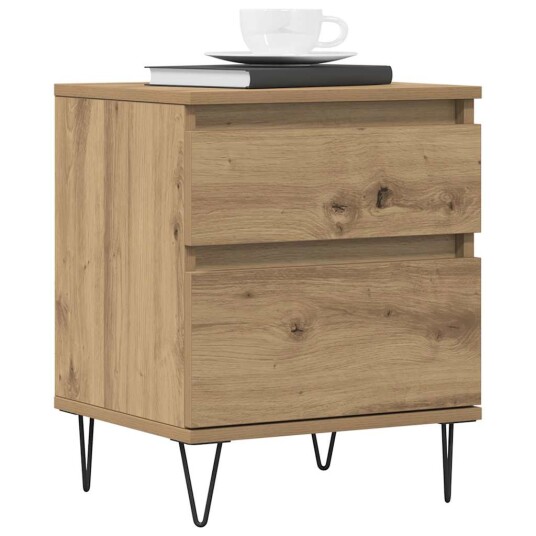  Nattbord artisan eik 40x35x50 cm konstruert tre 8721158557346