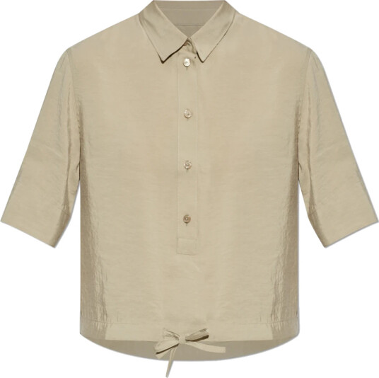 Maison Kitsuné Dame Bluser & Skjorter Beige XS,