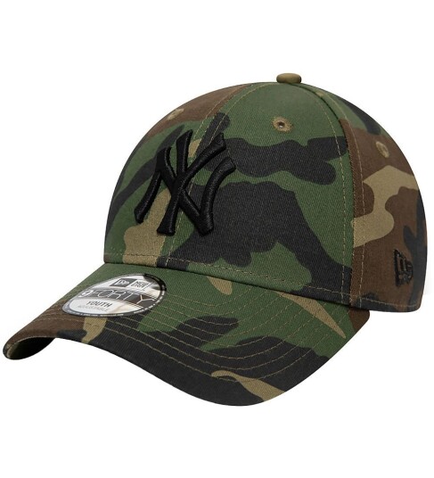 New Era Caps   940   New York Yankees   Grønn Camo   New Era   6 12 år 116 152   Caps