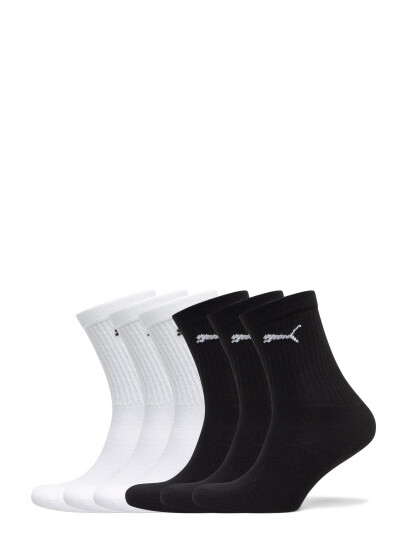 PUMA Puma Junior Crew Sock 6P Ecom Black 35-38