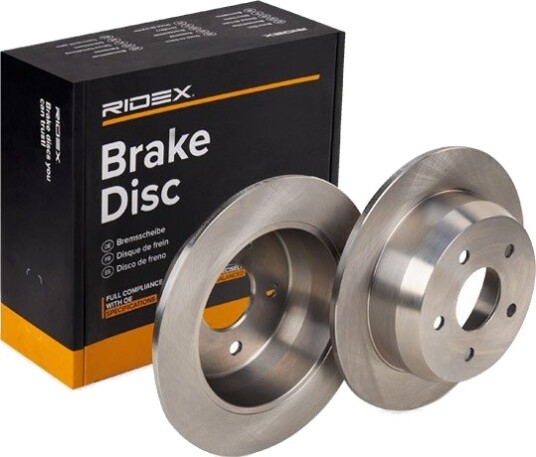 RIDEX 82B0186 Bremseskive