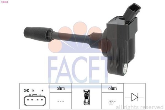 Tennspole coil FACET 9.6553 Tennspole coil FACET 9.6553