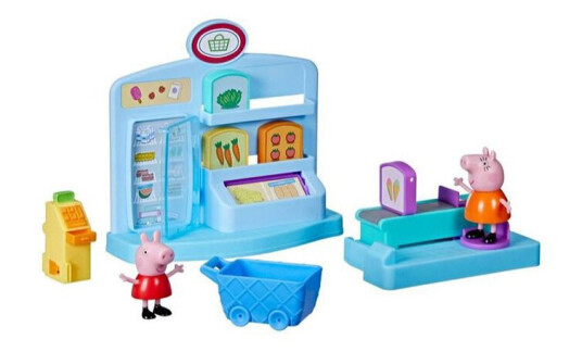 Peppa Gris Lekesett Med Figurer Peppa'S Butikk