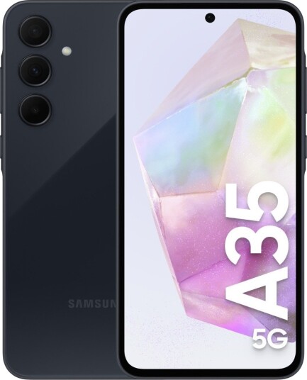Samsung Galaxy A35 5G Smarttelefon 128GB 6GB RAM IP67 Awesome Navy Samsung Galaxy A35 5G Smarttelefon 128GB 6GB RAM IP67 Awesome Navy
