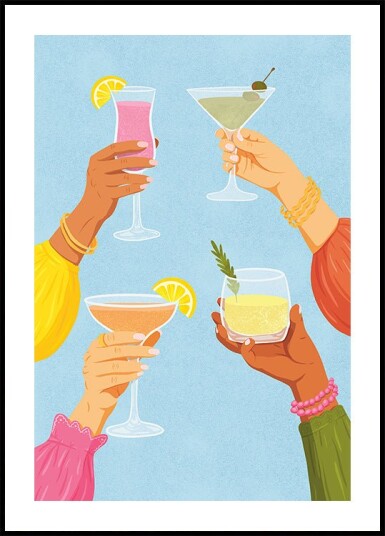 Cheers Plakat Plakat / 40x50cm