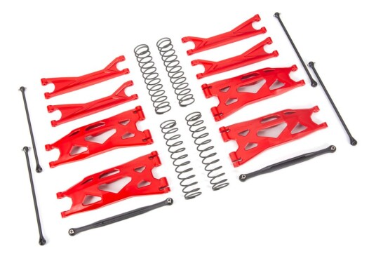 Traxxas 7895R Suspension Kit WideMaxx Red X-Maxx