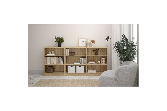 Trysil Bokhylle 79 cm Natur