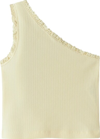 Name It Nkfjabina Oneshoulder Short Top   Yellow   146 152
