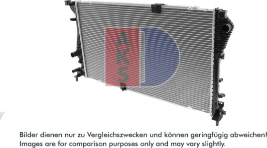 AKS DASIS 150122N Radiator motorkjøling AKS DASIS 150122N Radiator motorkjøling