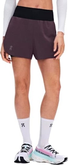 On Zero 2 in 1 Shorts Dame Urchin/Black XS