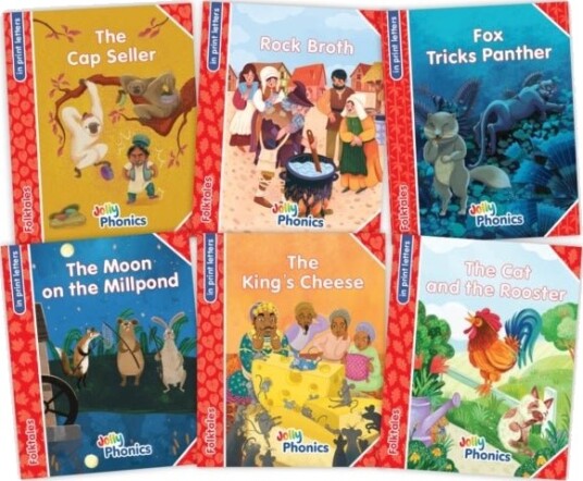 Jolly Phonics Folktales Red Readers Level 1 Complete Set 1 6 Jolly Phonics Folktales Red Readers Level 1 Complete Set 1 6