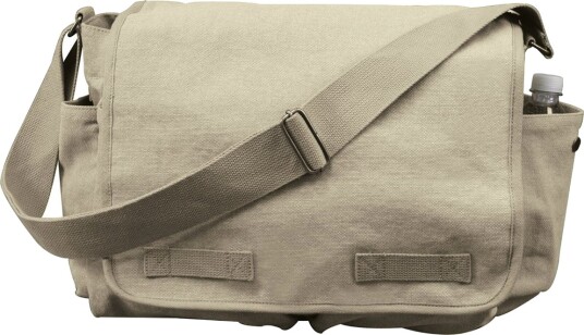 Rothco Vintage Messenger skulderveske 15L Beige Rothco Vintage Messenger skulderveske 15L Beige