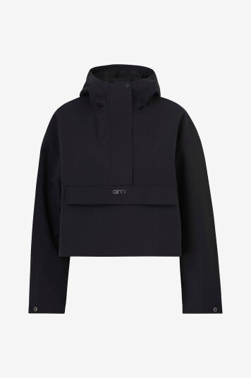 Aim'n Regnjakke Cropped Waterproof Anorak Svart