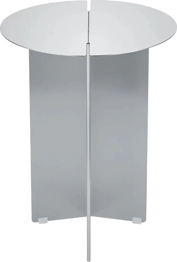 Blomus Side Table S 47 Cm Ø 35 Cm Oru Matt Grey L 35CM Blomus Side Table S 47 Cm Ø 35 Cm Oru Matt Grey L 35CM