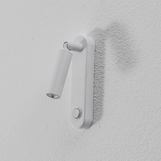 TK Lighting Vegglampe Enzo Long hvit metall 22 cm justerbar G9 TK Lighting Vegglampe Enzo Long hvit metall 22 cm justerbar G9