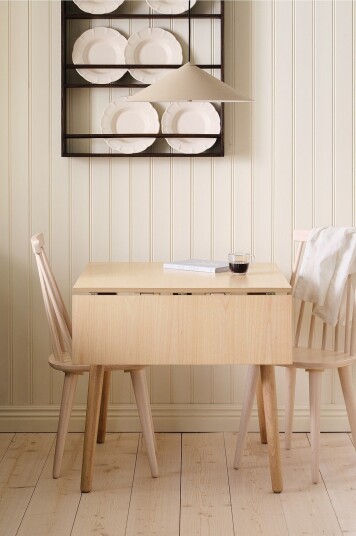 Ellos Home Klappbord Jolina 80x80 cm Hvit