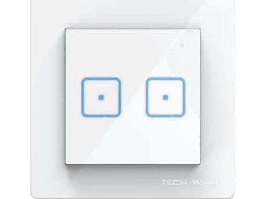 Tech-Drivere Kablet To-Polet Bryter Hvit Fs-02M Tech-Drivere Tech-Drivere Kablet To-Polet Bryter Hvit Fs-02M Tech-Drivere