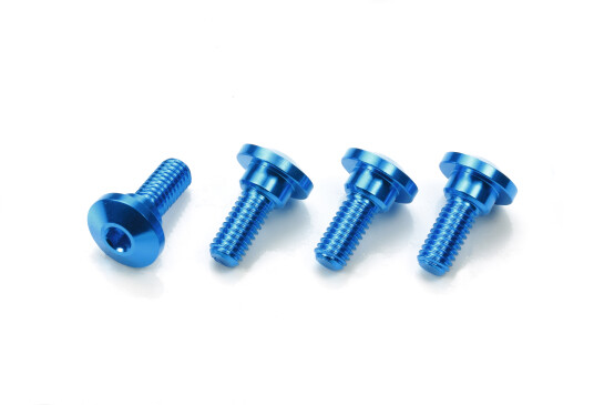Tamiya TAM54862 Servo-skruer til RC-bil aluminium 4 stk.