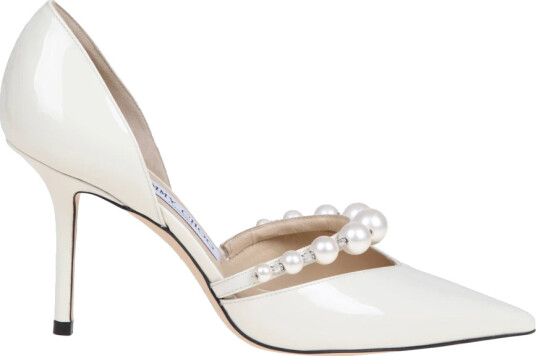 Jimmy Choo Dame Sko Hvit 38 1/2 EU,