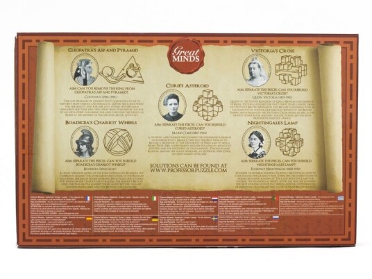 Great Minds finurlig puslespill Historiske kvinner