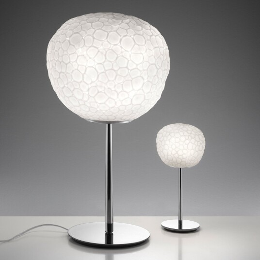 Bordlampe Artemide Meteorite Hvit Stue Glass Design 64.6 Hvit